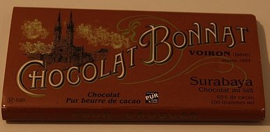 Tablette de chocolat Noir sans sucre 55% de cacao du Pays Basque